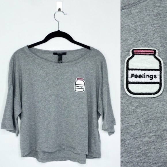 🚨 SOLD 🚨 Salty Feelings | Grey Graphic Tee | M - Picture 6 of 6